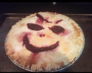This person who made the creepiest blackberry pie